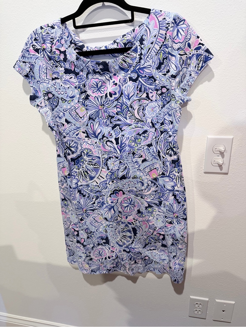 Lilly Pulitzer Dress - Navy, Light Blue & Pink